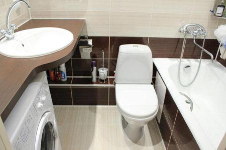 Ремонт санузла в доме хрущевке в Тюмени